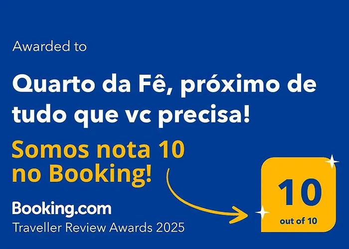 Quarto da Fê, central, perto de tudo o que você precisa!
